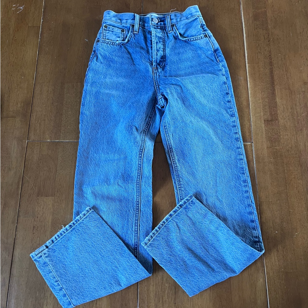 Denim Forum Joni Straight Leg Jeans